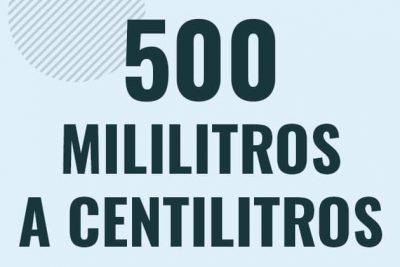 Profesor en pizarra explicando cuanto es 500 mililitros en centilitros o como pasar de 500 ml a cl