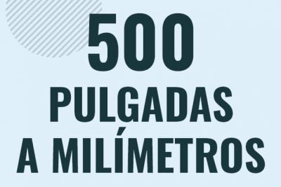 Profesor en pizarra explicando cuanto es 500 pulgadas en milimetros o como pasar de 500 in a mm