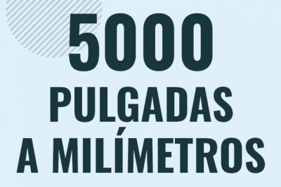 Profesor en pizarra explicando cuanto es 5000 pulgadas en milimetros o como pasar de 5000 in a mm