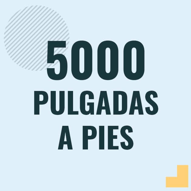 Conversión de 5000 pulgadas a pies Profesor en pizarra explicando cuanto es 5000 pulgadas en pies o como pasar de 5000 in a ft