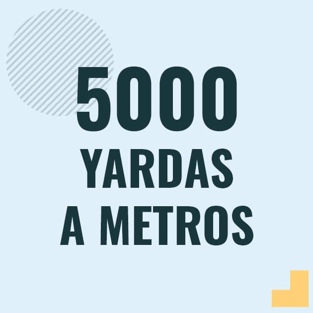 Conversión de 5000 yardas a metros Profesor en pizarra explicando cuanto es 5000 yardas en metros o como pasar de 5000 yd a m