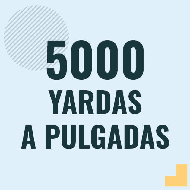 Conversión de 5000 yardas a pulgadas Profesor en pizarra explicando cuanto es 5000 yardas en pulgadas o como pasar de 5000 yd a in