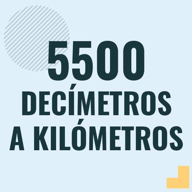 Profesor en pizarra explicando cuanto es 5500 decimetros en kilometros o como pasar de 5500 dm a km