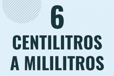 Profesor en pizarra explicando cuanto es 6 centilitros en mililitros o como pasar de 6 cl a ml