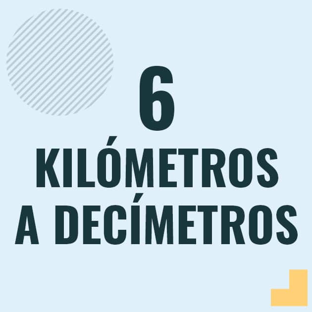 Profesor en pizarra explicando cuanto es 6 kilometros en decimetros o como pasar de 6 km a dm
