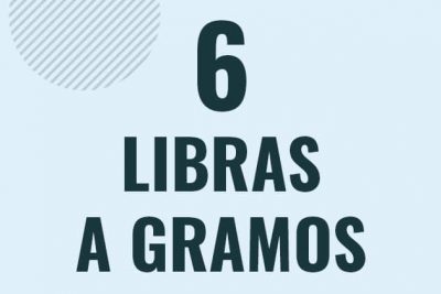 Profesor en pizarra explicando cuanto es 6 libras en gramos o como pasar de 6 lb a g