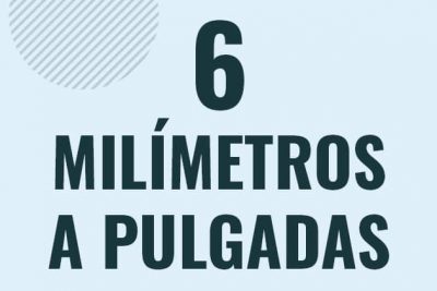 Profesor en pizarra explicando cuanto es 6 milimetros en pulgadas o como pasar de 6 mm a in
