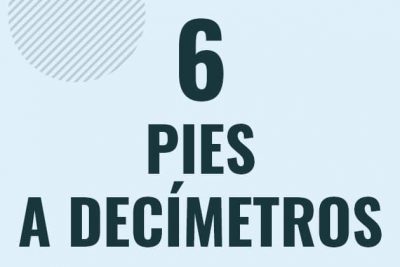 Profesor en pizarra explicando cuanto es 6 pies en decimetros o como pasar de 6 ft a dm