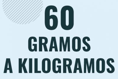Profesor en pizarra explicando cuanto es 60 gramos en kilogramos o como pasar de 60 g a kg