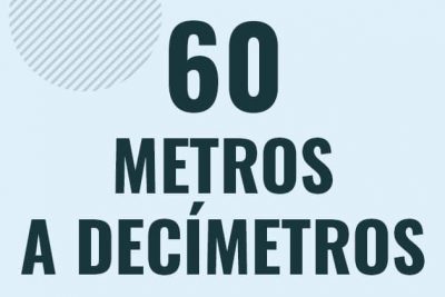 Profesor en pizarra explicando cuanto es 60 metros en decimetros o como pasar de 60 m a dm