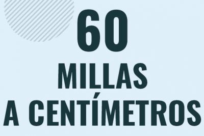 Profesor en pizarra explicando cuanto es 60 millas en centimetros o como pasar de 60 mi a cm