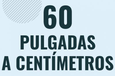 Profesor en pizarra explicando cuanto es 60 pulgadas en centimetros o como pasar de 60 in a cm