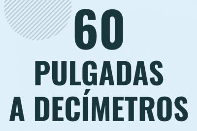 Profesor en pizarra explicando cuanto es 60 pulgadas en decimetros o como pasar de 60 in a dm