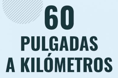 Profesor en pizarra explicando cuanto es 60 pulgadas en kilometros o como pasar de 60 in a km