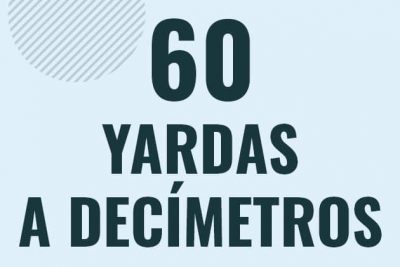 Profesor en pizarra explicando cuanto es 60 yardas en decimetros o como pasar de 60 yd a dm