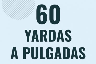 Profesor en pizarra explicando cuanto es 60 yardas en pulgadas o como pasar de 60 yd a in