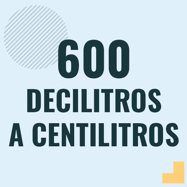 Profesor en pizarra explicando cuanto es 600 decilitros en centilitros o como pasar de 600 dl a cl