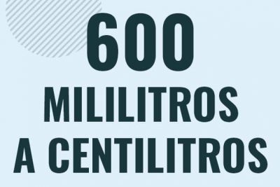 Profesor en pizarra explicando cuanto es 600 mililitros en centilitros o como pasar de 600 ml a cl