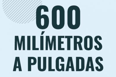 Profesor en pizarra explicando cuanto es 600 milimetros en pulgadas o como pasar de 600 mm a in