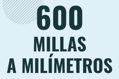 Profesor en pizarra explicando cuanto es 600 millas en milimetros o como pasar de 600 mi a mm