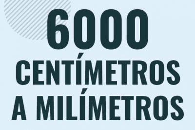 Profesor en pizarra explicando cuanto es 6000 centimetros en milimetros o como pasar de 6000 cm a mm