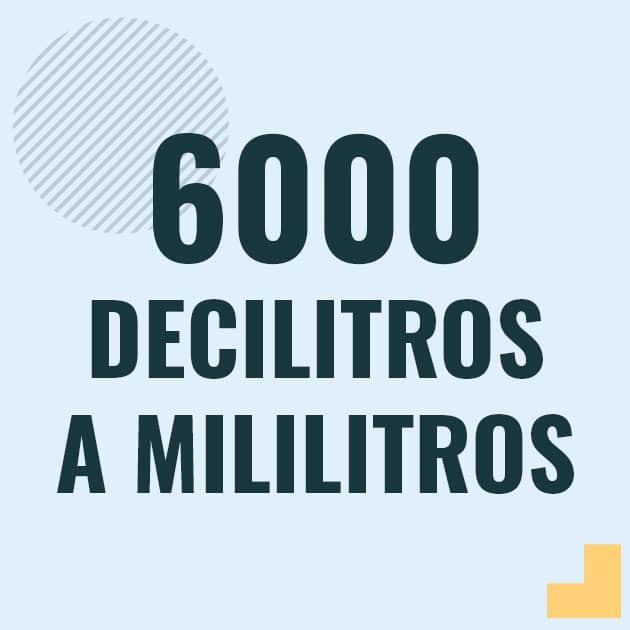 Profesor en pizarra explicando cuanto es 6000 decilitros en mililitros o como pasar de 6000 dl a ml