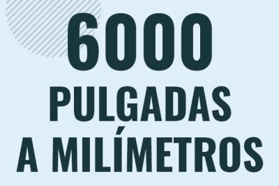 Profesor en pizarra explicando cuanto es 6000 pulgadas en milimetros o como pasar de 6000 in a mm