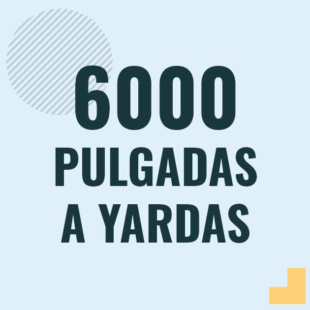 Conversión de 6000 pulgadas a yardas Profesor en pizarra explicando cuanto es 6000 pulgadas en yardas o como pasar de 6000 in a yd
