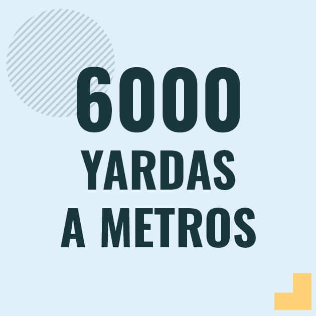 Conversión de 6000 yardas a metros Profesor en pizarra explicando cuanto es 6000 yardas en metros o como pasar de 6000 yd a m