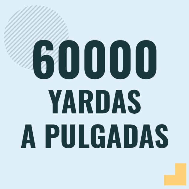 Conversión de 60000 yardas a pulgadas Profesor en pizarra explicando cuanto es 60000 yardas en pulgadas o como pasar de 60000 yd a in