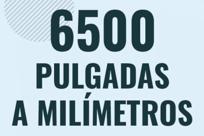 Profesor en pizarra explicando cuanto es 6500 pulgadas en milimetros o como pasar de 6500 in a mm