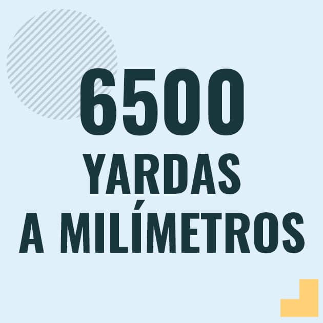 Conversión de 6500 yardas a milimetros Profesor en pizarra explicando cuanto es 6500 yardas en milimetros o como pasar de 6500 yd a mm