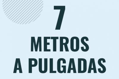 Profesor en pizarra explicando cuanto es 7 metros en pulgadas o como pasar de 7 m a in