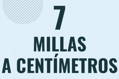Profesor en pizarra explicando cuanto es 7 millas en centimetros o como pasar de 7 mi a cm