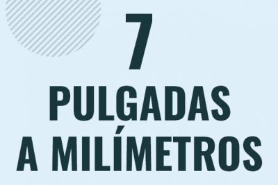 Profesor en pizarra explicando cuanto es 7 pulgadas en milimetros o como pasar de 7 in a mm