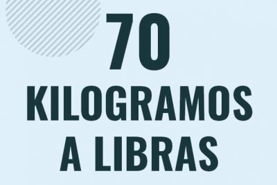 Profesor en pizarra explicando cuanto es 70 kilogramos en libras o como pasar de 70 kg a lb