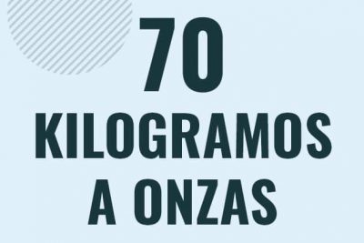 Profesor en pizarra explicando cuanto es 70 kilogramos en onzas o como pasar de 70 kg a oz