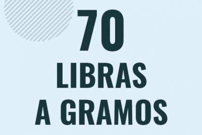 Profesor en pizarra explicando cuanto es 70 libras en gramos o como pasar de 70 lb a g