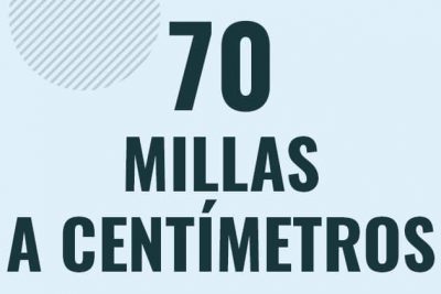 Profesor en pizarra explicando cuanto es 70 millas en centimetros o como pasar de 70 mi a cm