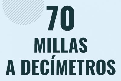 Profesor en pizarra explicando cuanto es 70 millas en decimetros o como pasar de 70 mi a dm