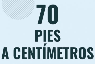 Profesor en pizarra explicando cuanto es 70 pies en centimetros o como pasar de 70 ft a cm