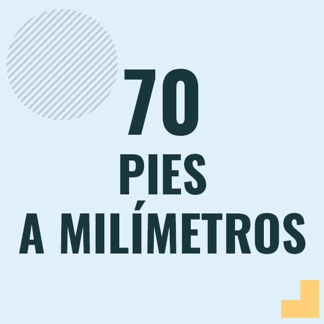 Conversión de 70 pies a milimetros Profesor en pizarra explicando cuanto es 70 pies en milimetros o como pasar de 70 ft a mm