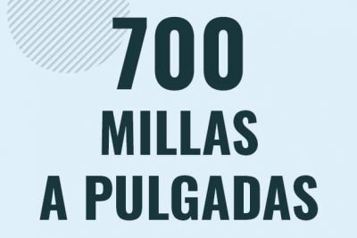 Profesor en pizarra explicando cuanto es 700 millas en pulgadas o como pasar de 700 mi a in