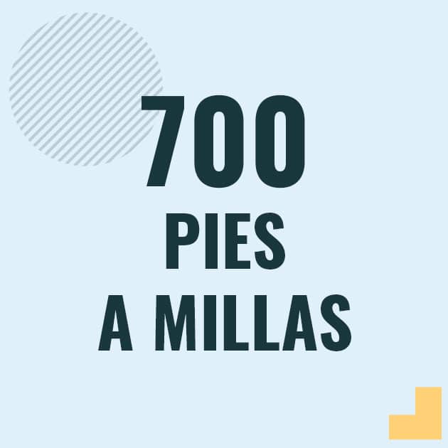 Conversión de 700 pies a millas Profesor en pizarra explicando cuanto es 700 pies en millas o como pasar de 700 ft a mi