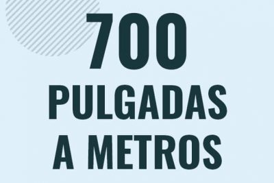Profesor en pizarra explicando cuanto es 700 pulgadas en metros o como pasar de 700 in a m