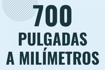 Profesor en pizarra explicando cuanto es 700 pulgadas en milimetros o como pasar de 700 in a mm