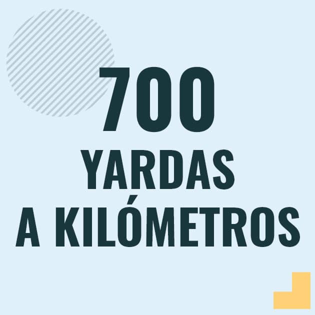 Conversión de 700 yardas a kilometros Profesor en pizarra explicando cuanto es 700 yardas en kilometros o como pasar de 700 yd a km
