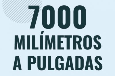 Profesor en pizarra explicando cuanto es 7000 milimetros en pulgadas o como pasar de 7000 mm a in