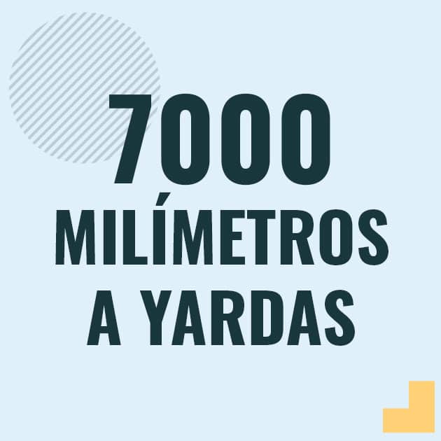 Conversión de 7000 milimetros a yardas Profesor en pizarra explicando cuanto es 7000 milimetros en yardas o como pasar de 7000 mm a yd