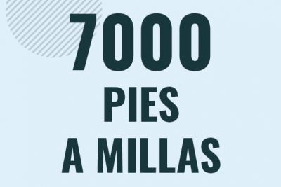 Profesor en pizarra explicando cuanto es 7000 pies en millas o como pasar de 7000 ft a mi